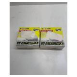 2 PACK Performax  Direct Wire 9V Battery Backup Photoelectric Smoke Detector