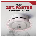 2 PACK Kidde  Direct Wire AA Battery Backup Photoelectric Smoke Detector