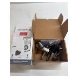 $129 Kwikset SmartCode 917 Satin Nickel Keypad Electronic Single-Cylinder Tustin Door Handle Featuring SmartKey Security