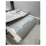 $145 Broan  30" White 4-Way Convertible Under-Cabinet Range Hood