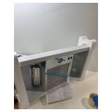 $145 Broan  30" White 4-Way Convertible Under-Cabinet Range Hood