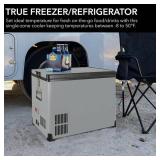 $517 Whynter FM-452SG Elite 45 Quart SlimFit Portable Freezer / Fridge 12/24V DC & 110V AC