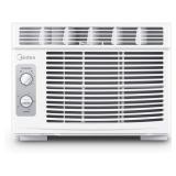 $168 Midea 5,000 BTU EasyCool Small Window Air Conditioner - Cool up to 150 Sq. Ft. with Easy-to-Use Mechanical Controls and Reusable Filter, Perfect for Small Bedroom, Living Room, Home Office