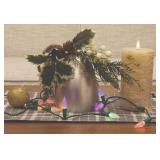 $49 Enchanted Forest  LED 150-Light Warm White & Multicolor Color-Changing C6-Christmas String Light with Rechargeable Power Bank