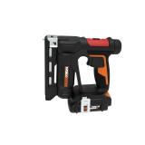 WORX  Nitro  20-Volt Brushless Cordless 3/8" Crown Stapler Kit