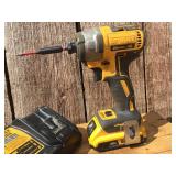 DEWALT DCF887 Cordless 20V Max XR 1/4" Impact Driver/Battery/Charger