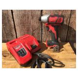 MILWAUKEE 2656-20 Cordless 18B 1/4" Hex Impact Driver/Charger
