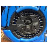B-AIR BP-25 Air Mover 1/4 HP - 3 Spd - Aux Outlets - Works!
