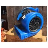 B-AIR BP-25 Air Mover 1/4 HP - 3 Spd - Aux Outlets - Works!