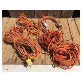 (4) 16 AWG Extension Cords (2) 100 Ft, (2) 20 Ft