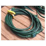 Heavier Green Outdoor Extension/Power Cords