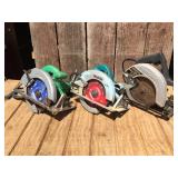 MAKITA - HITACHI - CRAFTSMAN 7 1/4" Circular Saws - Classics!