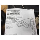 (2) CRAFTSMAN 3/8" Electric Drills