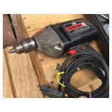 (2) CRAFTSMAN 3/8" Electric Drills