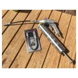 CENTRAL PNEUMATIC - Air Grease Gun + Extra Hose