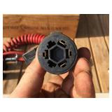 Trailer Light Adapters - 6 Pin Round - Flat 4 - 7 Pin