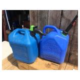 (2) 5 Gallon Kerosene Cans