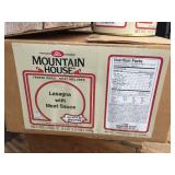 Case - MOUNTAIN HOUSE - Freeze Dried "Lasagne with Meat Sauce"