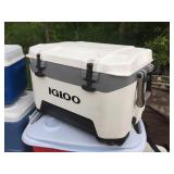 (4) Coolers - IGLOO - COLEMAN - RUBBERMAID - Good