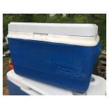 (4) Coolers - IGLOO - COLEMAN - RUBBERMAID - Good
