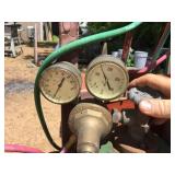 OXY-ACETYLENE Welding/Cutting Tanks - Gauges - Torch - Cart