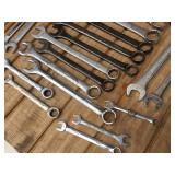 Variety SAE Wrenches 7/16 - 1 1/4