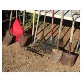 Garden/Yard Rakes - Shovels