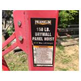 FRANKLIN 150 Lb Drywall Panel Hoist - Appears Good