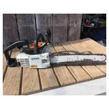 STIHL 011 AVT Chainsaw - Started + Seems To Run Well