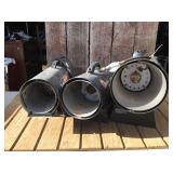 3 Propane Heaters