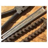 (2) DIAMALLOY - SB510 Fence Pliers + CW12 Chain Wrench