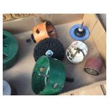 Group Hole Saws + Wire Wheel/Brushes