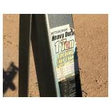 PITTSBURGH Heavy Duty 1 Ton Folding Shop Crane/Engine Hoist