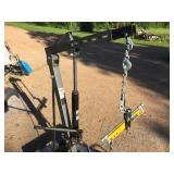 PITTSBURGH Heavy Duty 1 Ton Folding Shop Crane/Engine Hoist