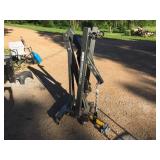 PITTSBURGH Heavy Duty 1 Ton Folding Shop Crane/Engine Hoist
