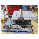 Bosch 10" Table Saw on Stand