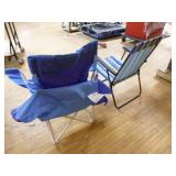 2 Outdoor Folding Chairs