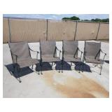 4 Outdoor Patio Chairs