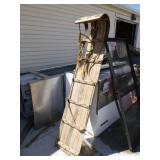 Vintage Wooden Toboggan
