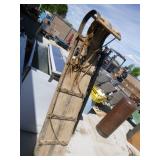 Vintage Wooden Toboggan