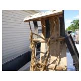 Vintage Wooden Toboggan