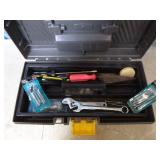 Rubbermaid Toolbox with Tools