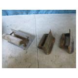 Flat of Assorted Cement Tools