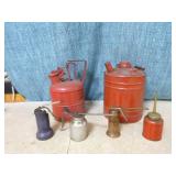 Gas and Oil Cans