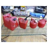4 Gas Cans