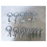 Hitching Bolts with Rings and Eye Bolts
