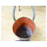 Sandblaster Canister on Wheeled Stand