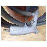 Sandblaster Canister on Wheeled Stand