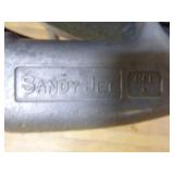 Sandblaster Canister on Wheeled Stand