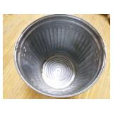 Galvanized Trash Can